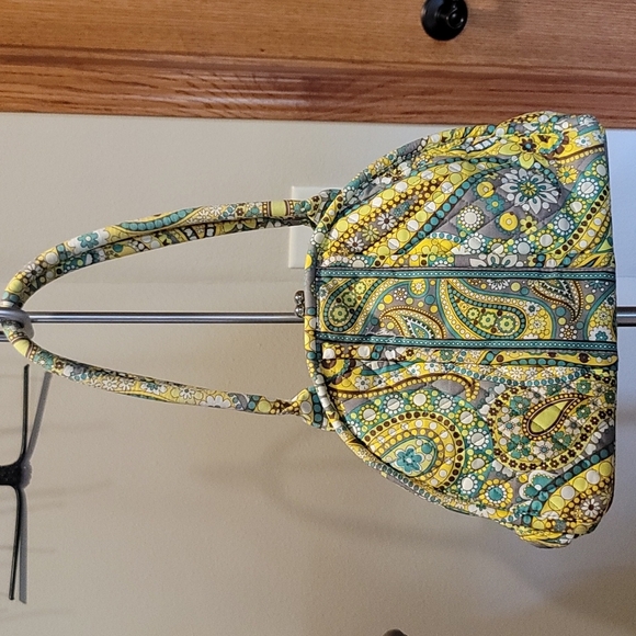 NWOT Vera Bradley Eloise Bag Lemon Parfait Pattern - Picture 1 of 5